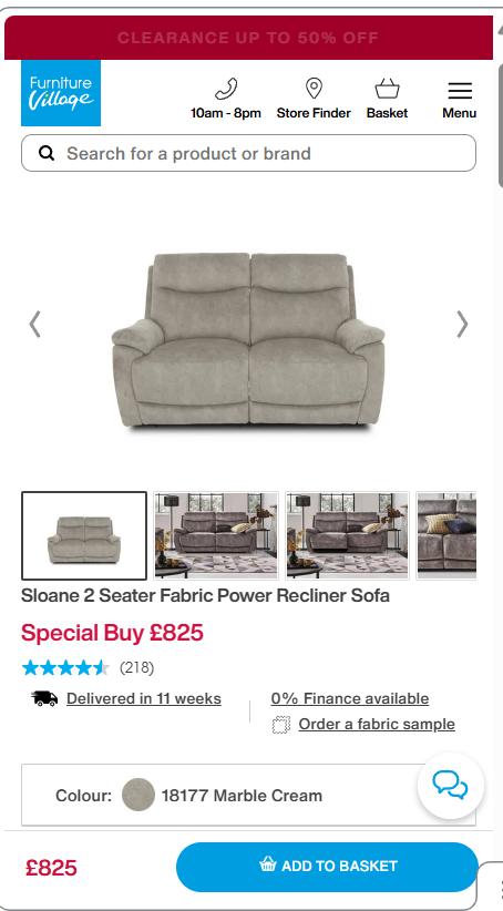 Price comparison