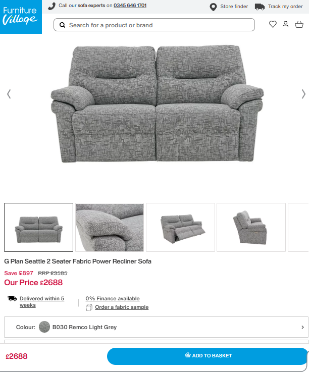 Price comparison