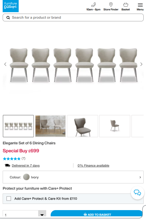 Price comparison