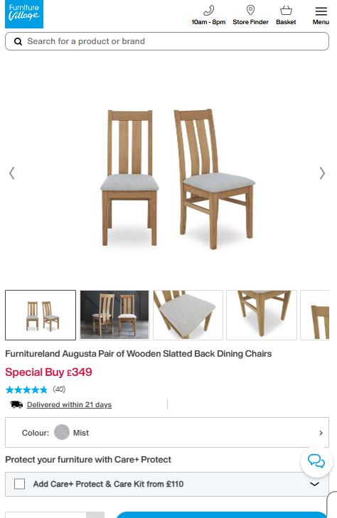 Price comparison