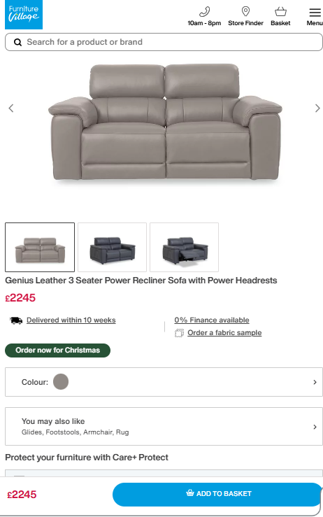 Price comparison