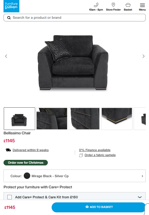 Price comparison
