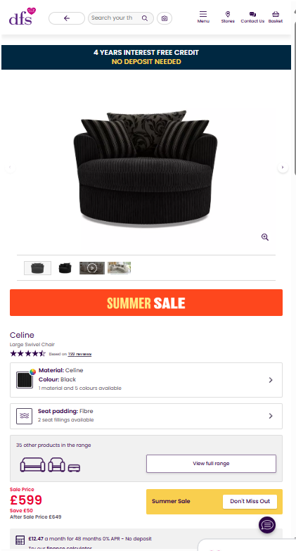 Price comparison
