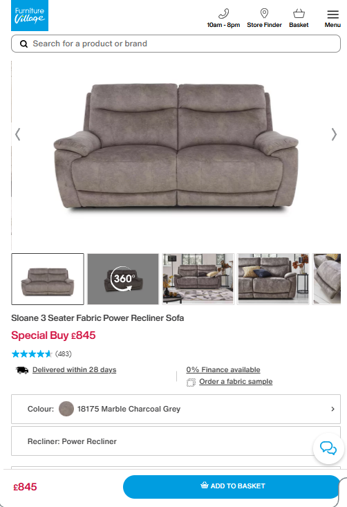 Price comparison