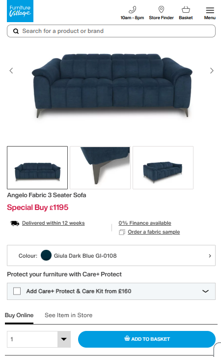 Price comparison