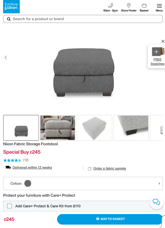 Price comparison