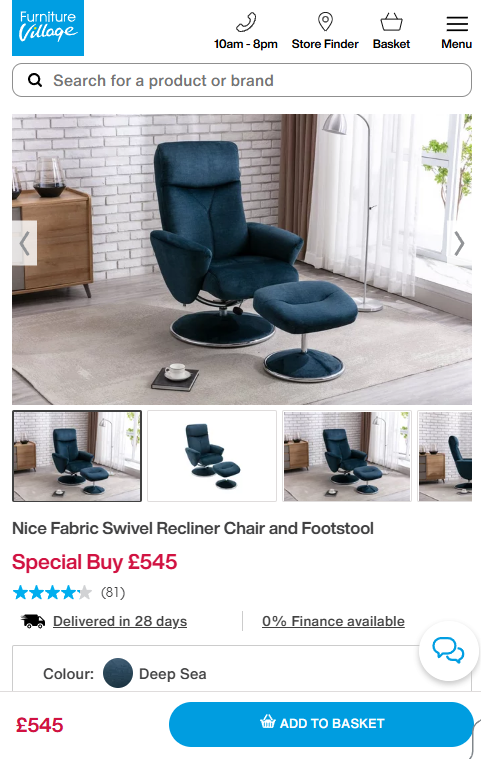 Price comparison