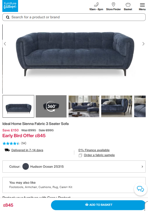 Price comparison