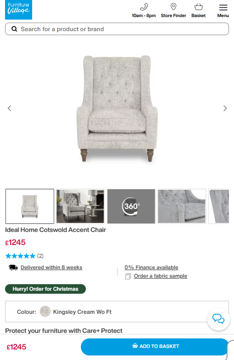 Price comparison