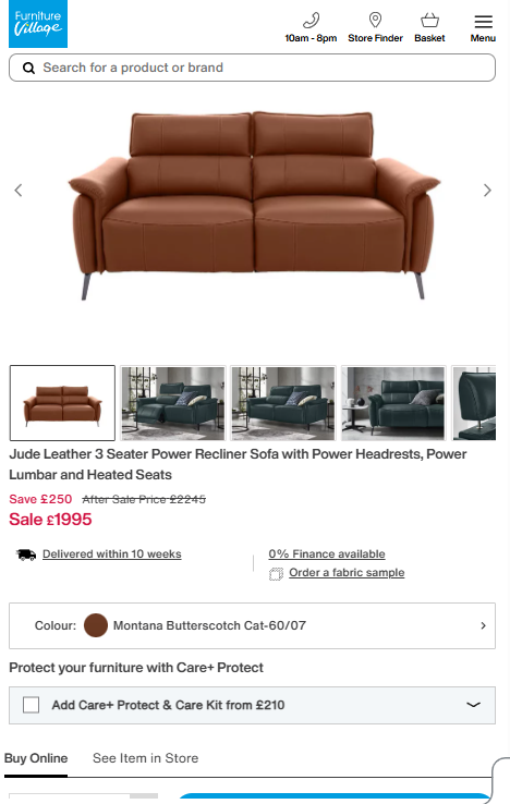 Price comparison