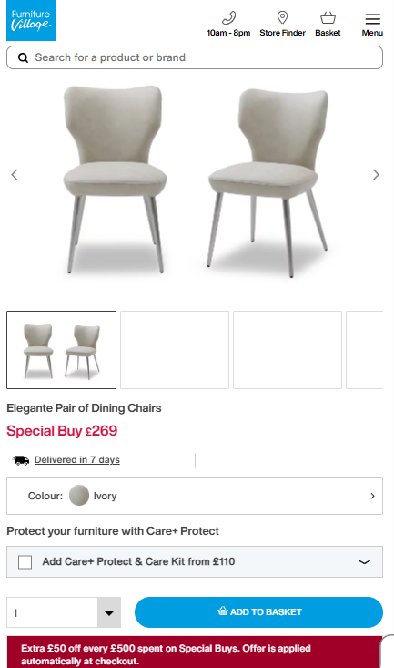 Price comparison