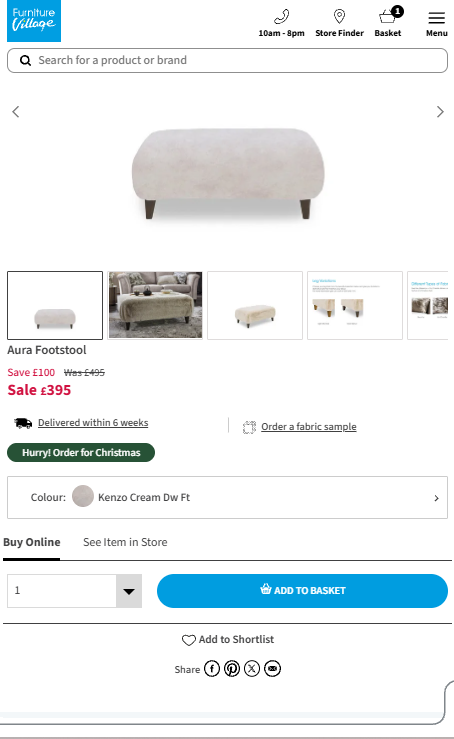Price comparison