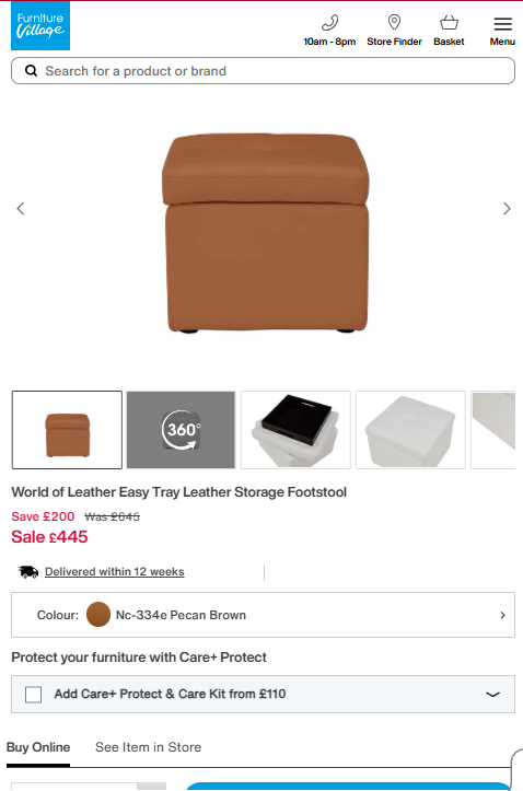 Price comparison