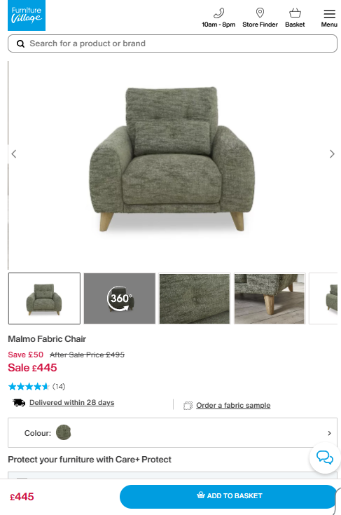 Price comparison
