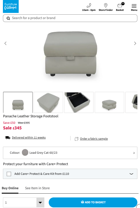 Price comparison