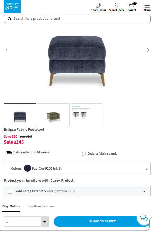 Price comparison
