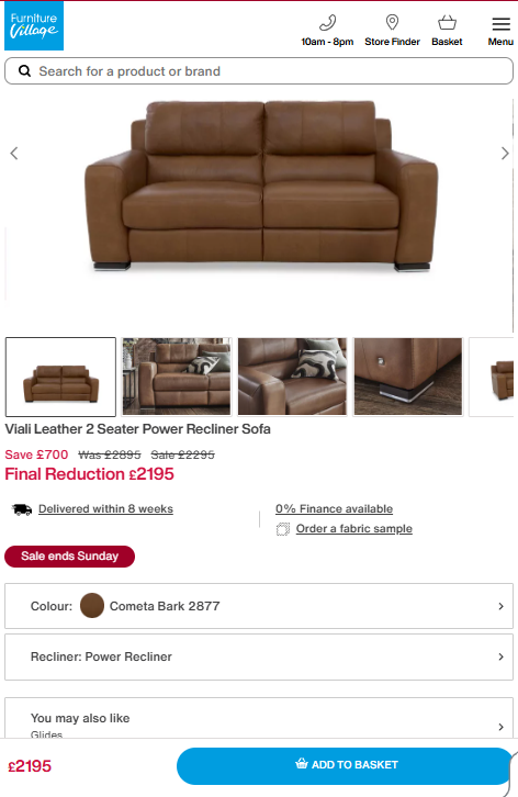 Price comparison