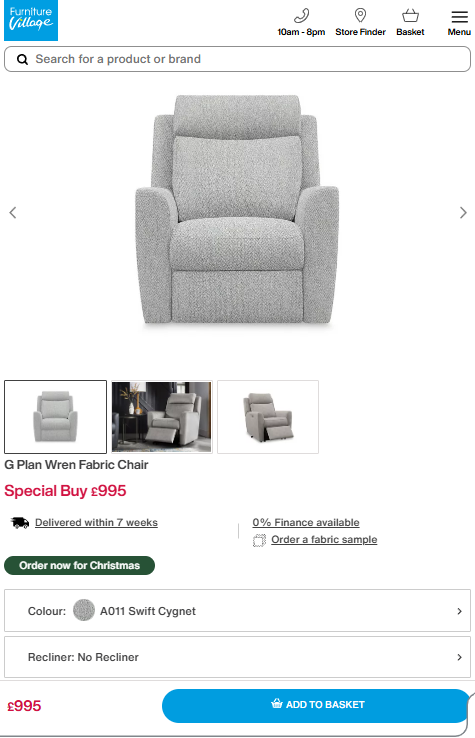 Price comparison