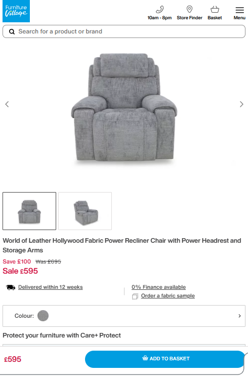 Price comparison