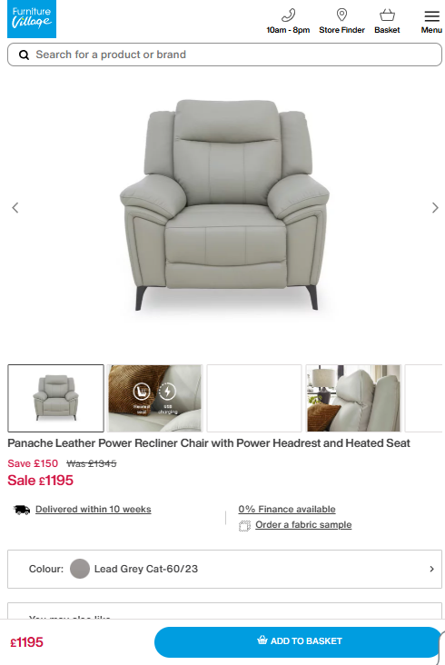 Price comparison