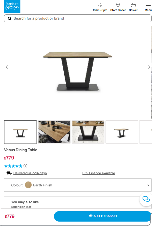 Price comparison