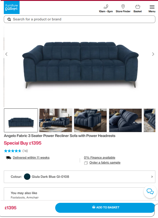Price comparison