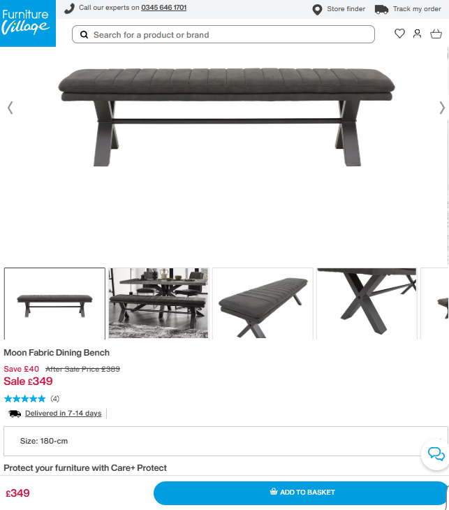 Price comparison