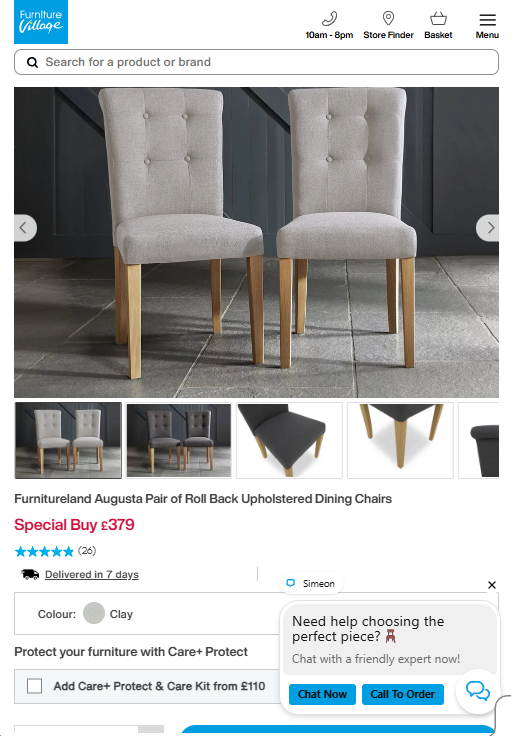 Price comparison