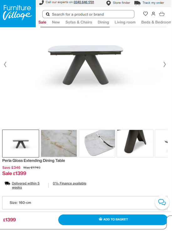 Price comparison