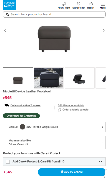 Price comparison