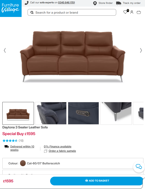 Price comparison