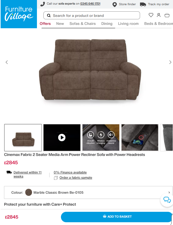 Price comparison