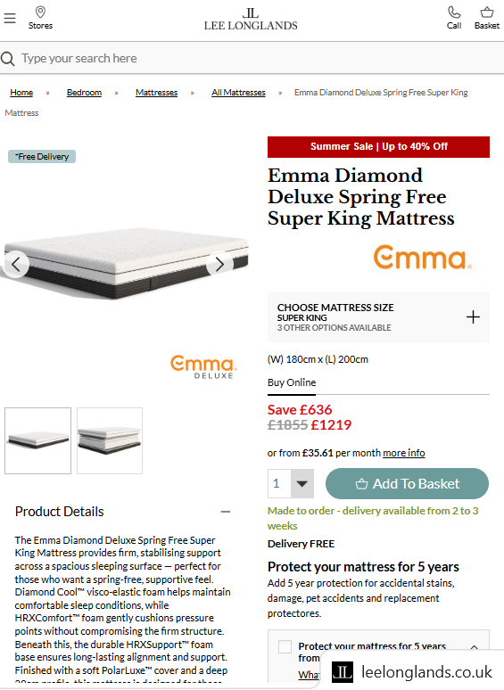 Price comparison