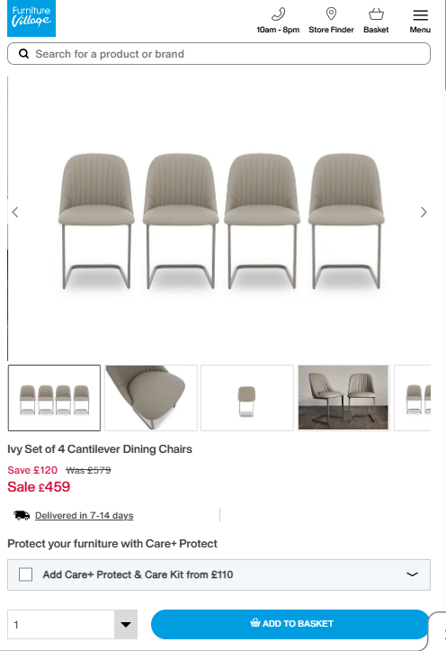 Price comparison