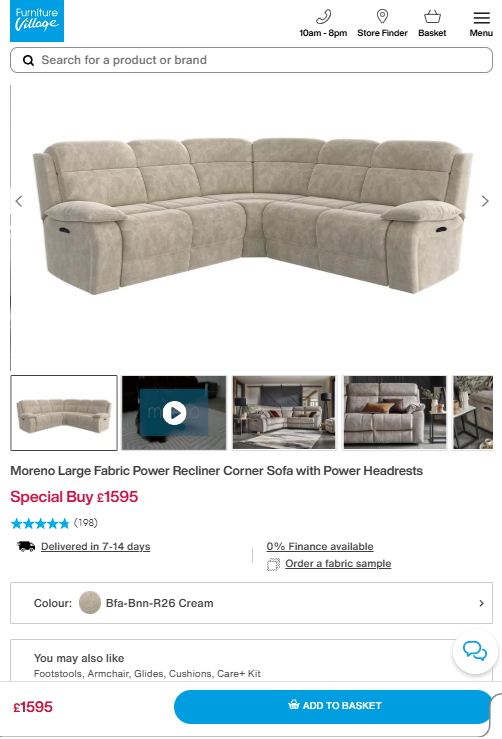 Price comparison