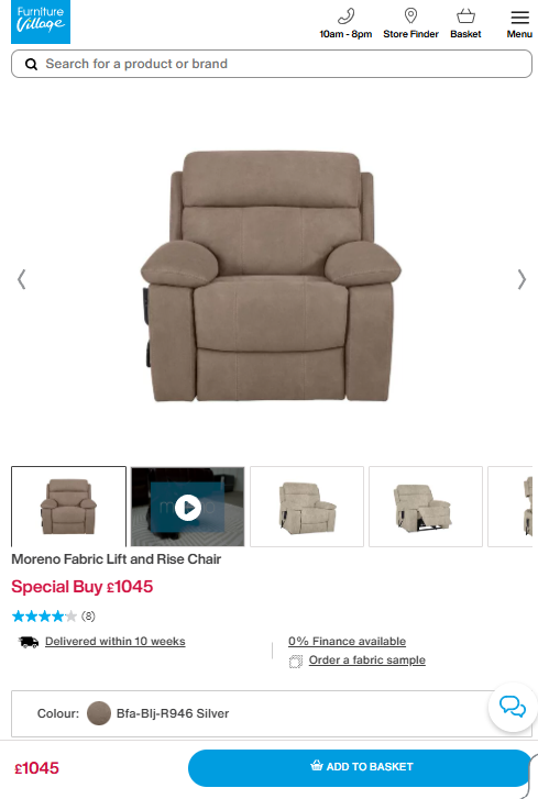 Price comparison