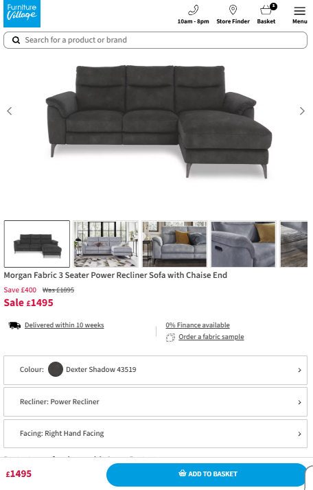 Price comparison