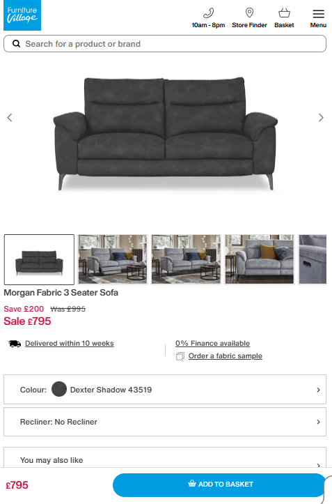 Price comparison