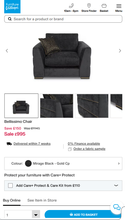 Price comparison