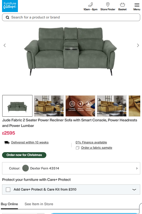 Price comparison
