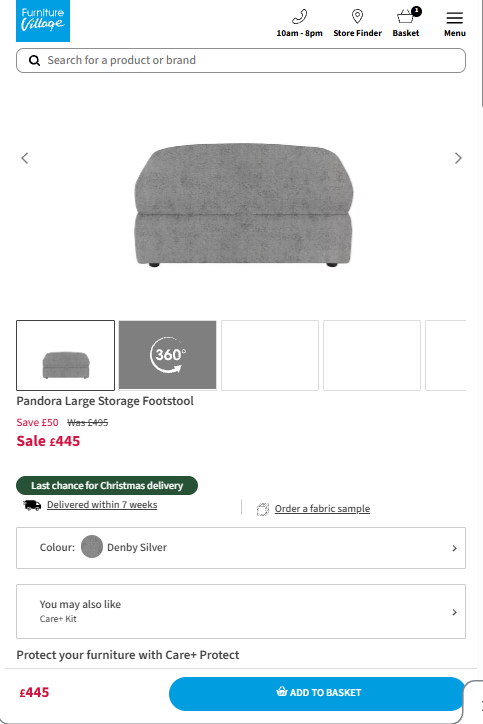 Price comparison