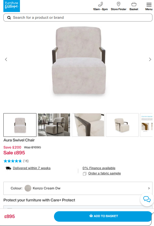 Price comparison