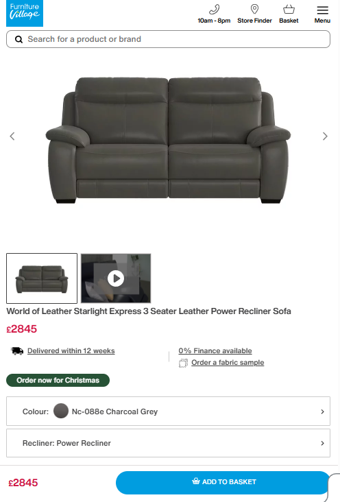 Price comparison