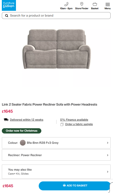 Price comparison
