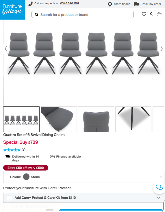 Price comparison