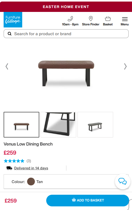 Price comparison