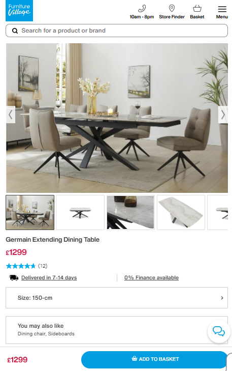 Price comparison