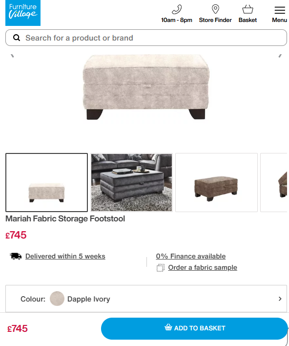 Price comparison