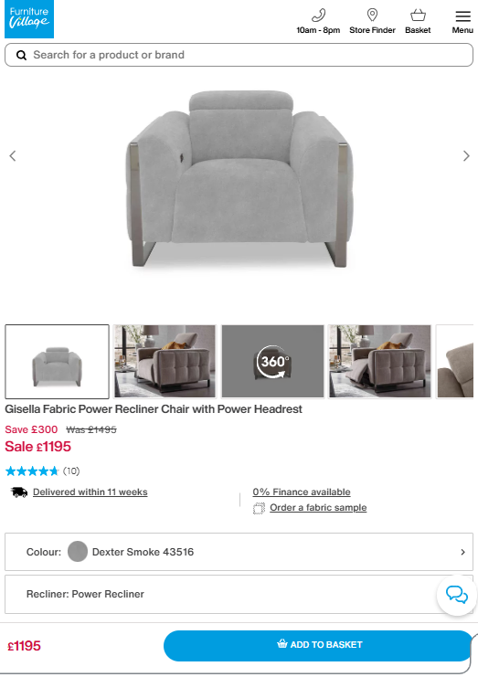 Price comparison