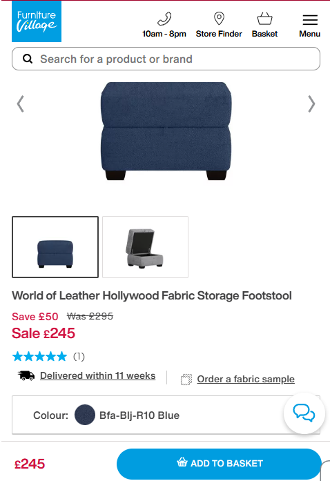 Price comparison